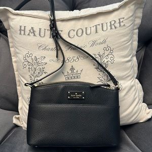 Kate Spade black crossbody purse